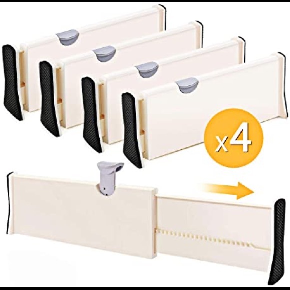 Other - Drawer Dividers 4 Pack + 1 Underwear Organizer